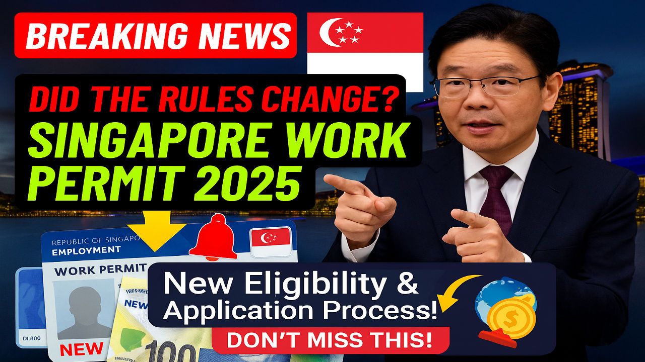 Singapore Work Permit 2025: New Rules, Eligibility, Fees, Application Steps, and FAQs