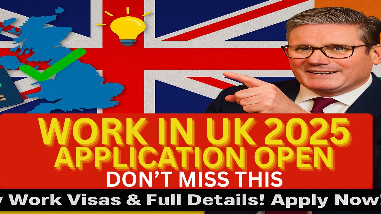 Work in the UK from October 2025: Applications Open for 2025 Work Visas