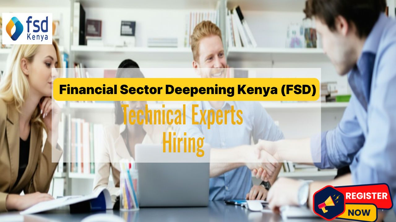 Financial Sector Deepening Kenya Prequalification 2025–2027: Call for Technical Experts and Firms