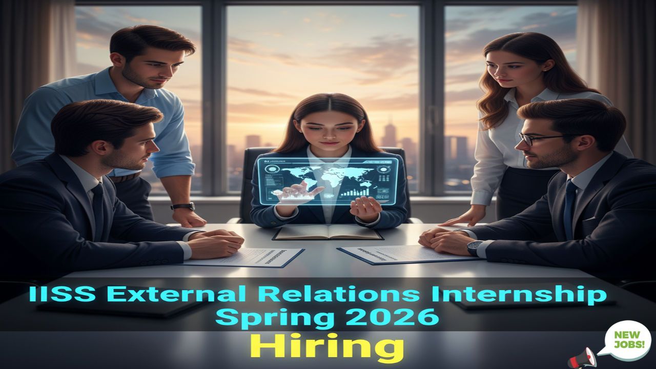 IISS External Relations Internship Spring 2026: Role, Requirements, Application Guide