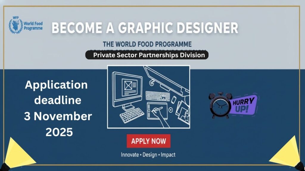Become a Graphic Designer at the World Food Programme, Private Sector Partnerships Division